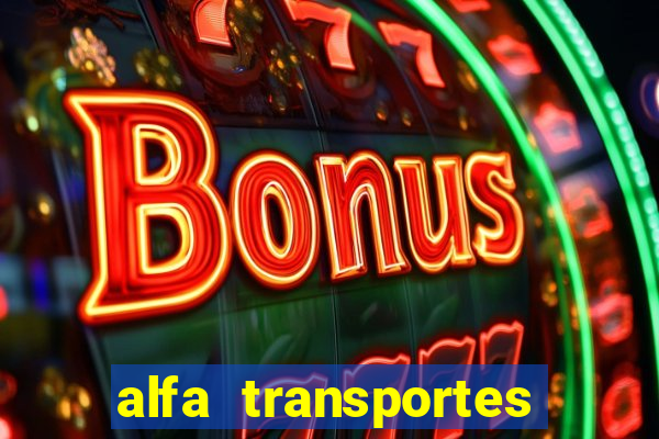 alfa transportes novo hamburgo